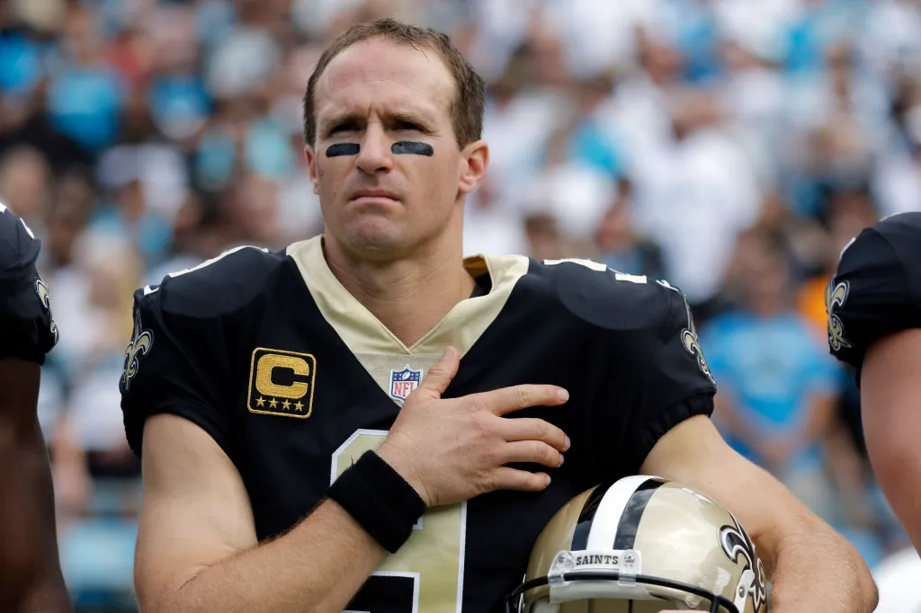 Drew Brees Makes His NBC Debut